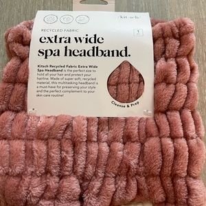 Kitsch Extrawide spa headband brand new